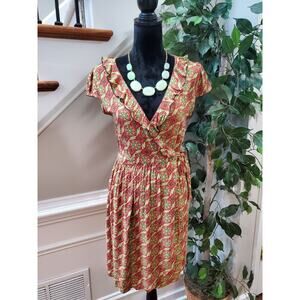 Matilda Jane Serendipity Women’s Cheerio Wrap dress Size Small